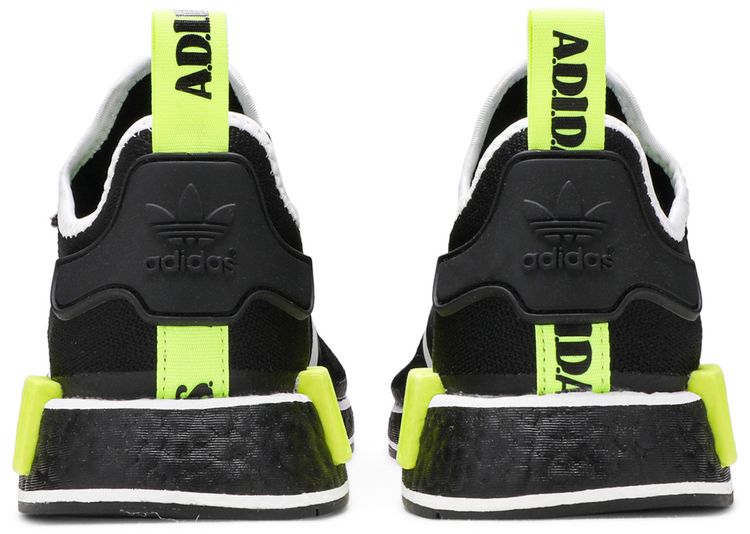 Adidas NMD R1 Black Solar Yellow