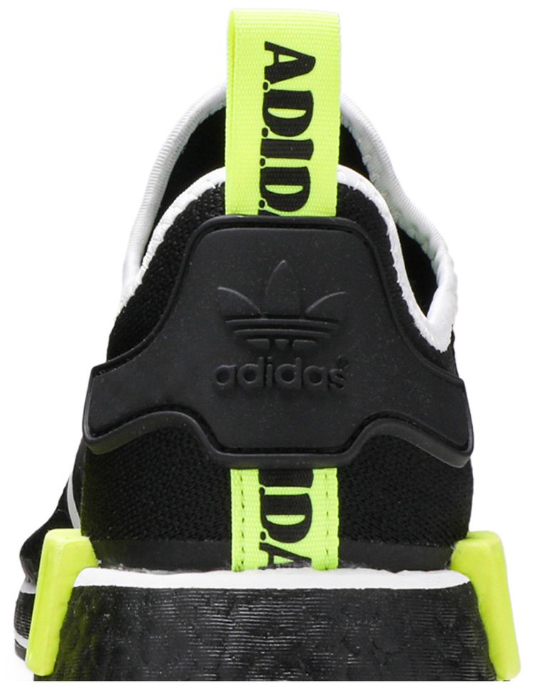 Adidas NMD R1 Black Solar Yellow