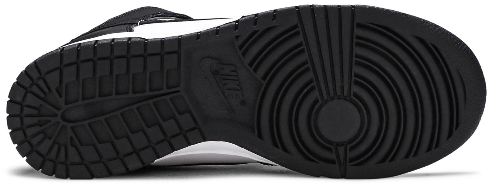 dunk high wmns black white