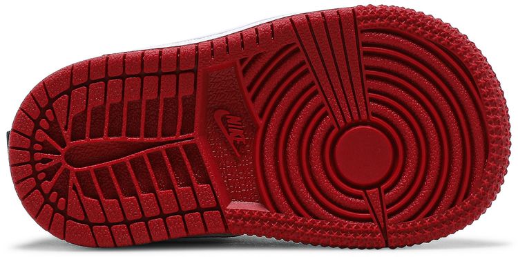 Air Jordan 1 Mid TD Black Gym Red