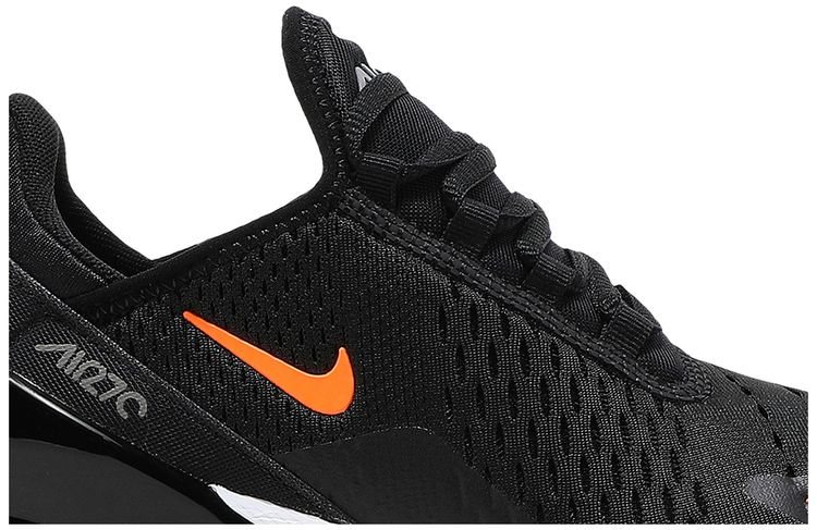 Buy Nike Air Max 270 GS 'Black Total Orange' DM3208 001 GOAT