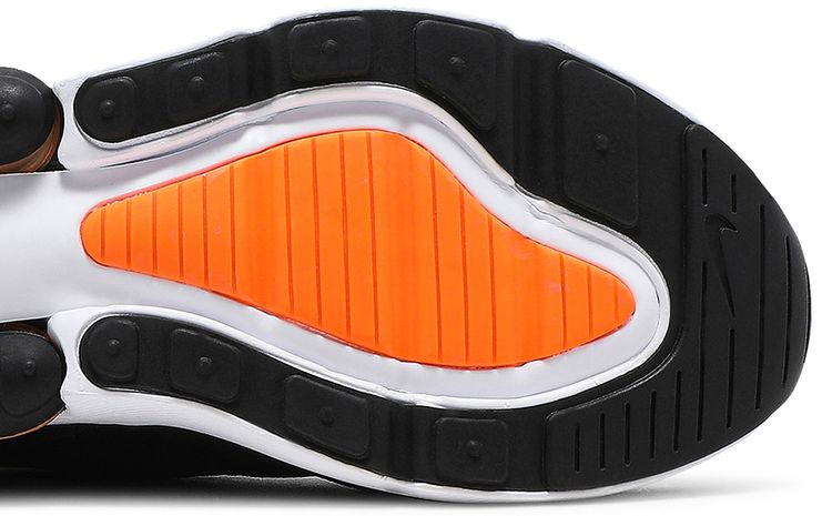Nike Air Max 270 GS Black Total Orange