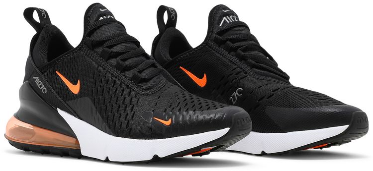 Nike Air Max 270 GS Black Total Orange