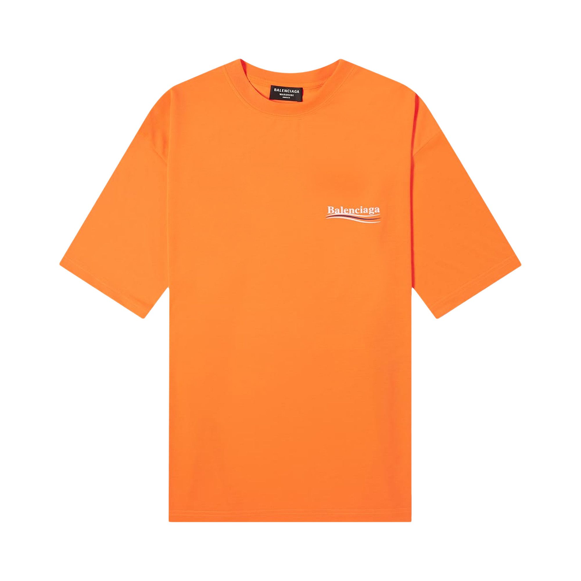 Size xxs Balenciaga Large Fit T Shirt Fluo Orange