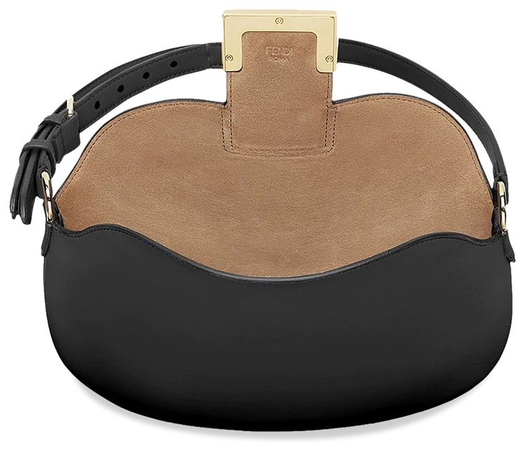 Fendi Croissant Bag Black