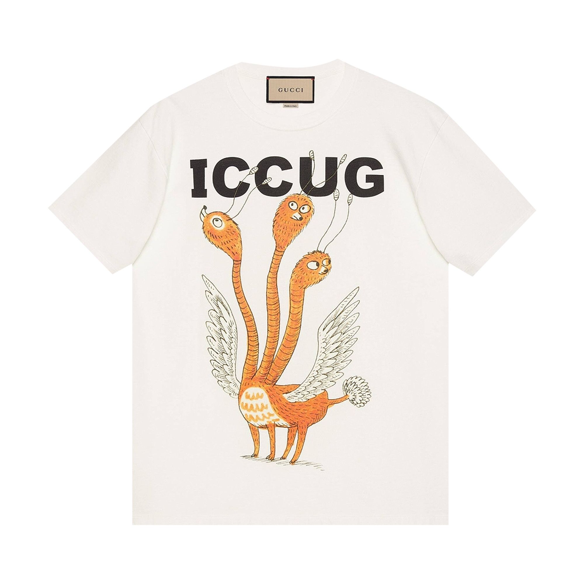 Buy Gucci Freya Hartas Iccug Print T-Shirt 'Sunlight