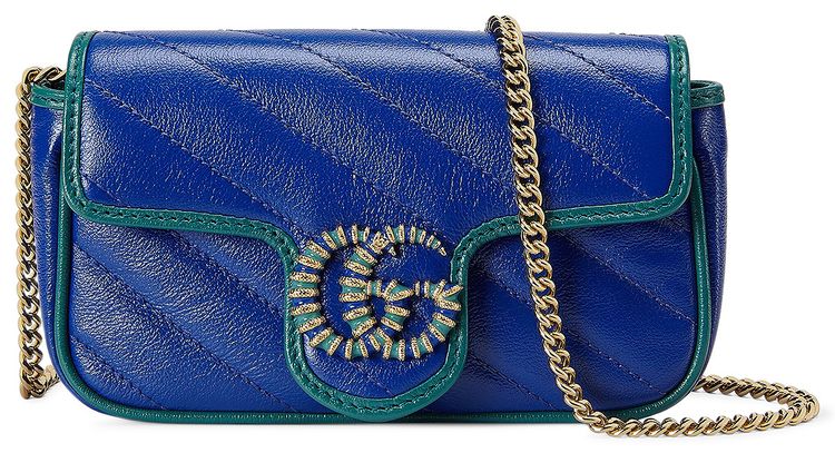 Gucci Super Mini Bag Blue