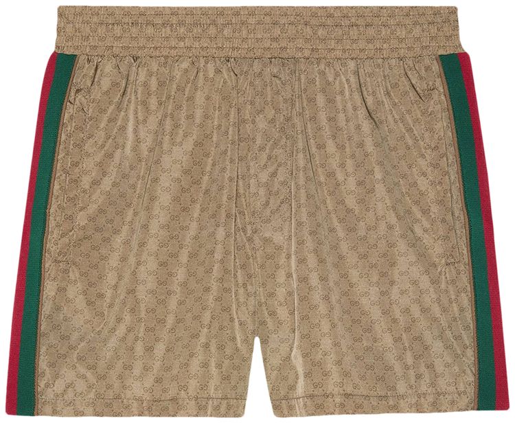 Gucci Swim Short CamelEbony