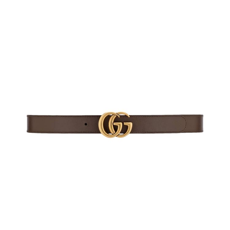 Gucci GG Marmont Reversible Belt Brown