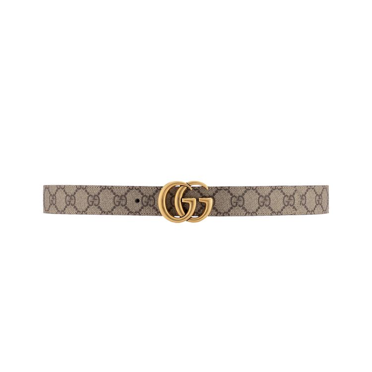 Gucci GG Marmont Reversible Belt Brown