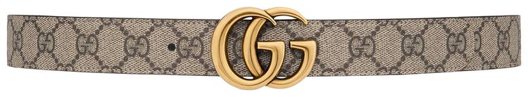 Gucci GG Marmont Reversible Belt Brown