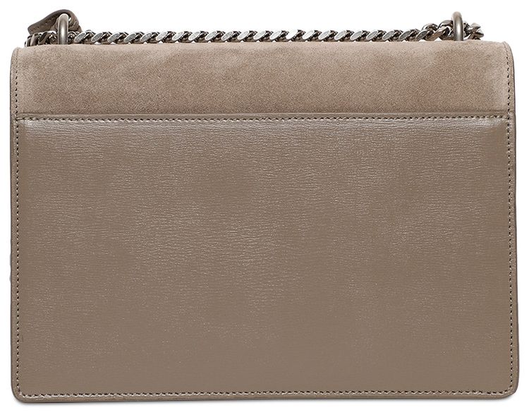Saint Laurent Sunset Shoulder Bag Warm Taupe