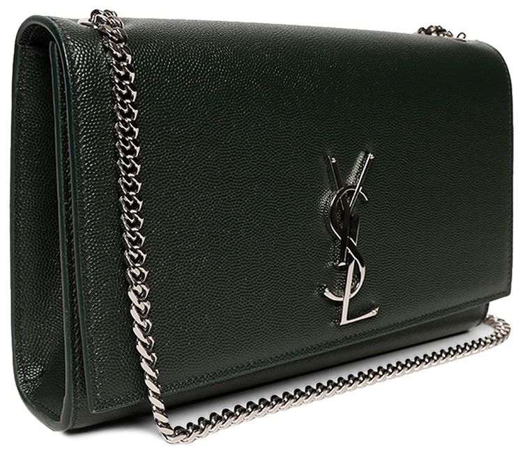 Saint Laurent YSL Monogram Kate Bag Green