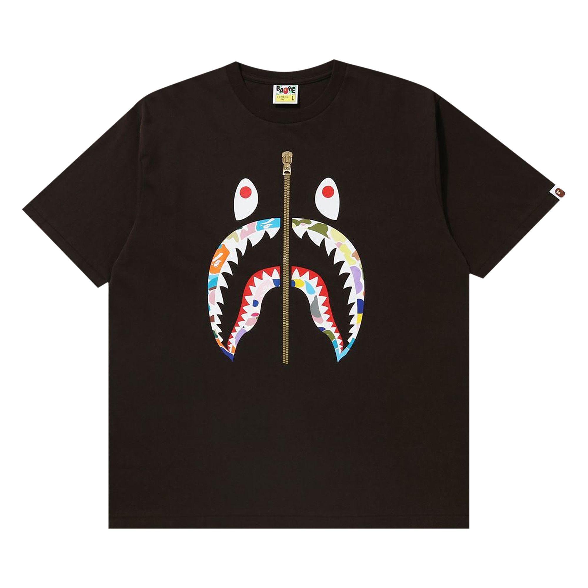 Bape shirt shark outlet