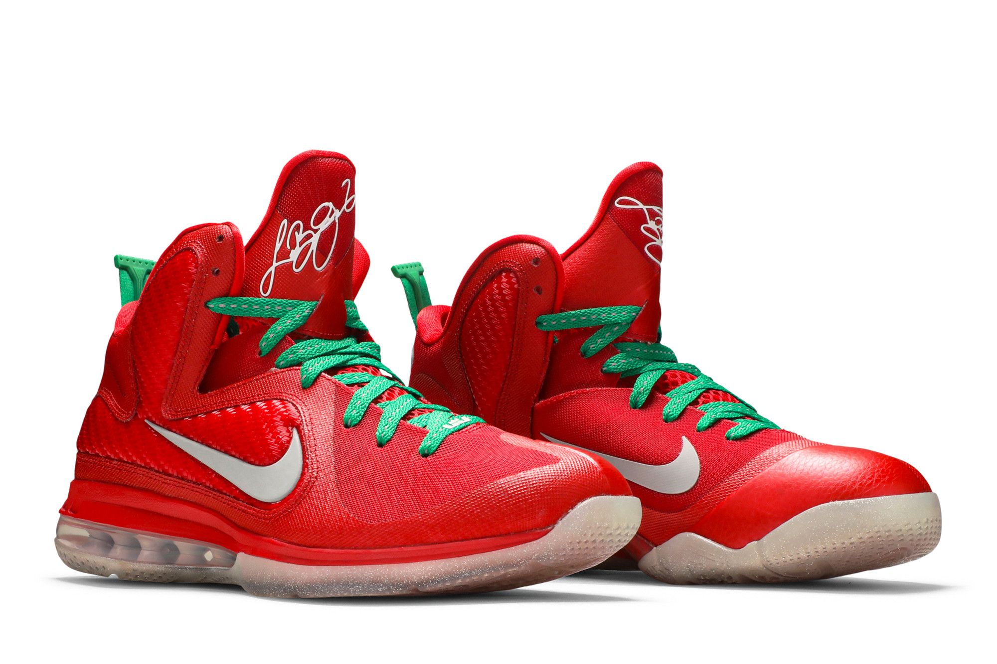 Buy LeBron 9 Christmas 469764 602 GOAT