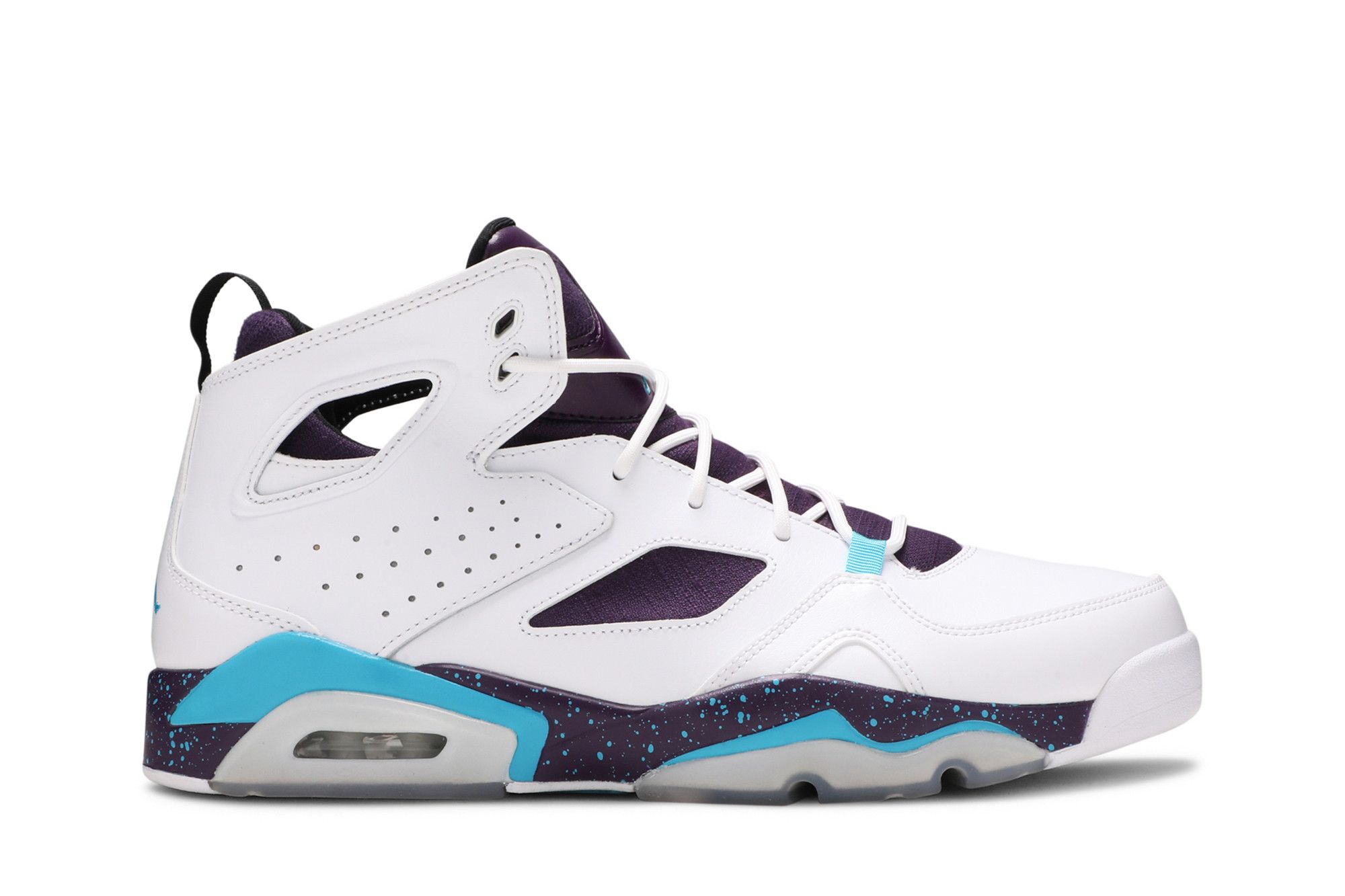Achetez des Jordan Flight Club 91 White Blue Lagoon 555475 105 GOAT FR