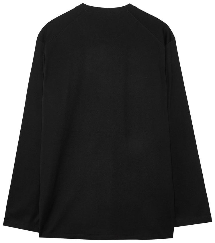 Y 3 Classic Chest Logo Long Sleeve Tee Black