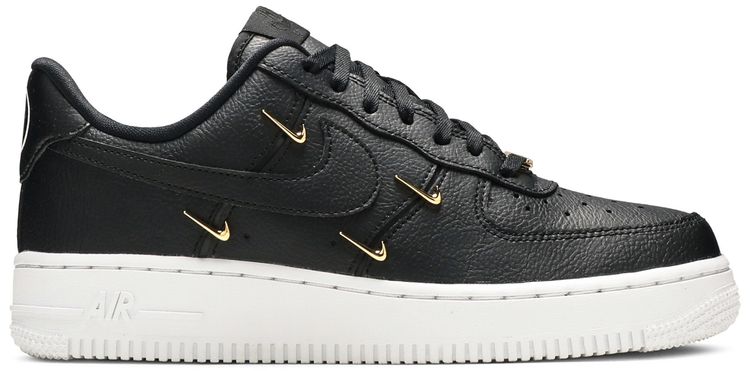 Nike Wmns Air Force 1 07 LX Sisterhood   Black Metallic Gold