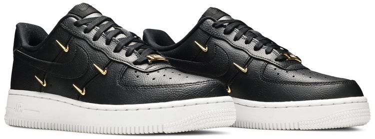 Nike Wmns Air Force 1 07 LX Sisterhood   Black Metallic Gold