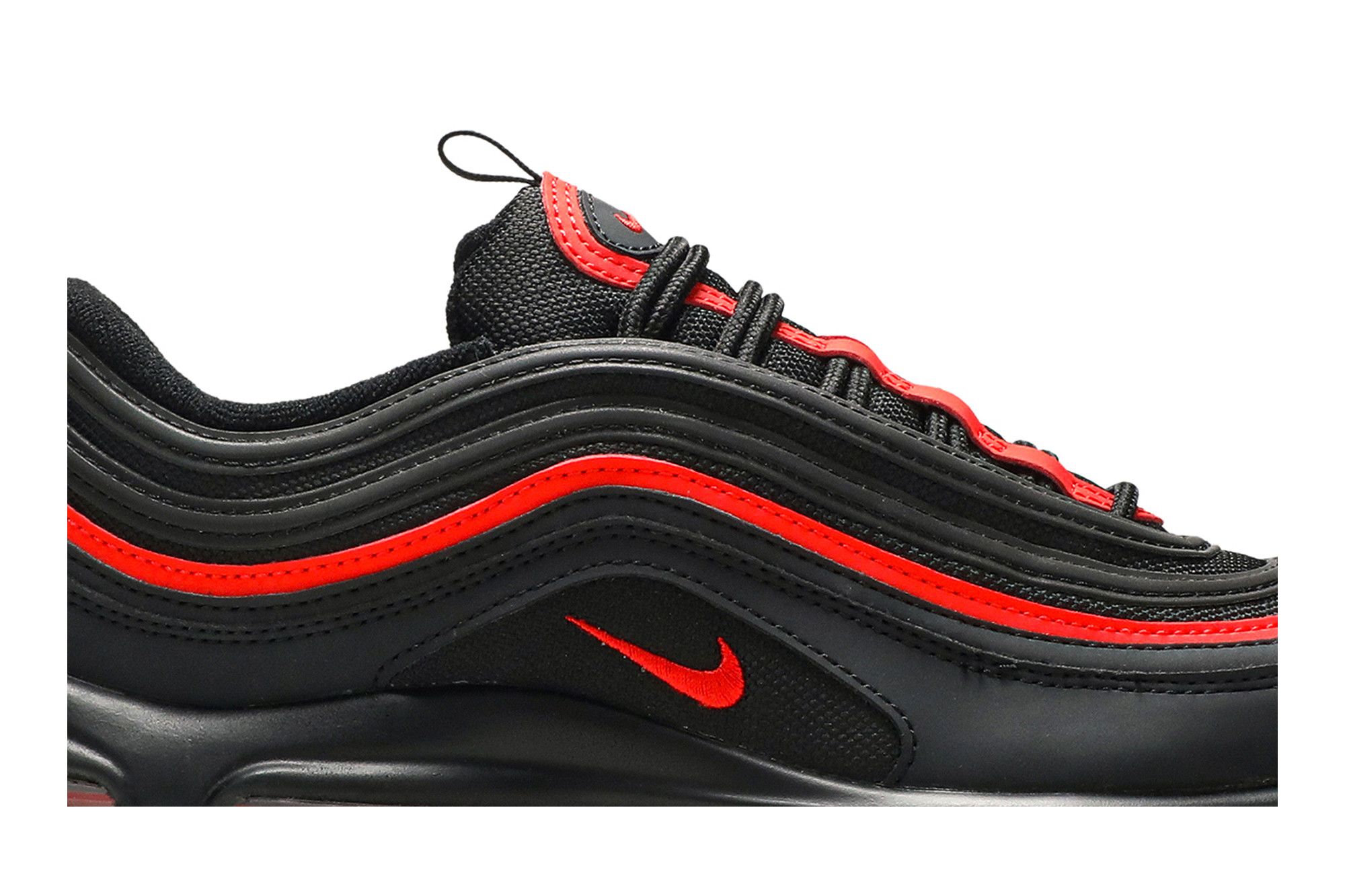 Size 4.5 Air Max 97 GS Black Chile Red
