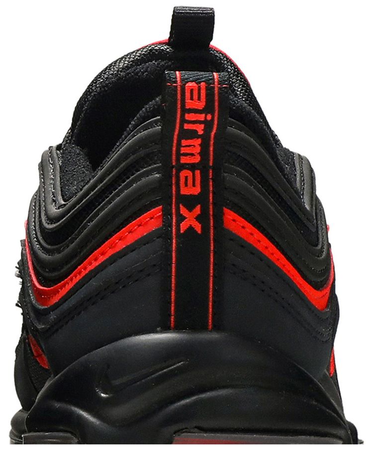 Nike Air Max 97 GS Black Chile Red