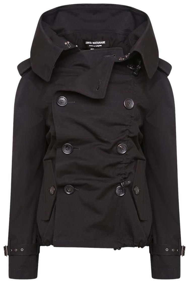 Comme des Garcons Homme Plus Deformed Twill Garment Treated Blazer Black