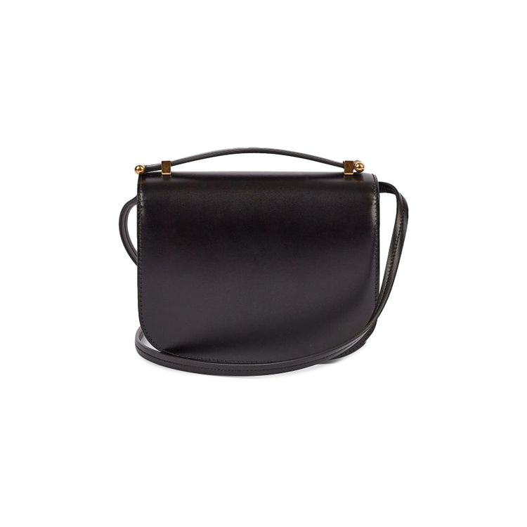 Jil Sander Taos Small Crossbody Bag Dark Brown