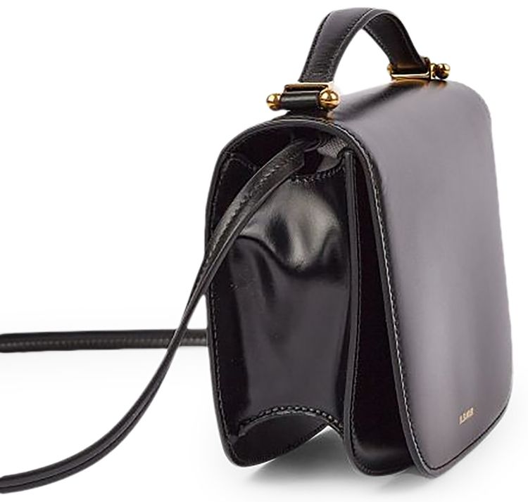 Jil Sander Taos Small Crossbody Bag Dark Brown