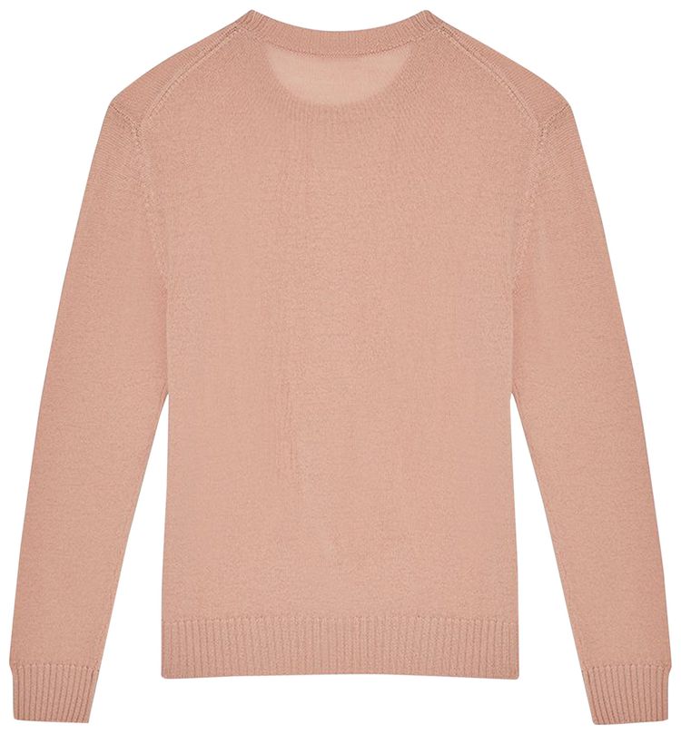 Jil Sander Rib Knit Crewneck Medium Pink