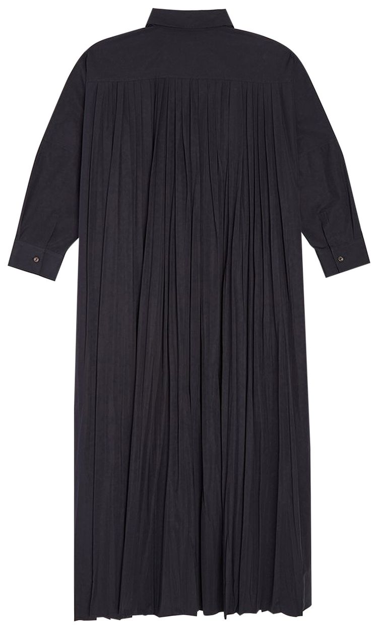 Jil Sander Long Shirt Dress Dark Blue