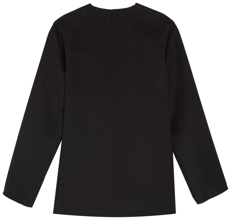 Jil Sander Norris SV Double Breasted Jacket Black