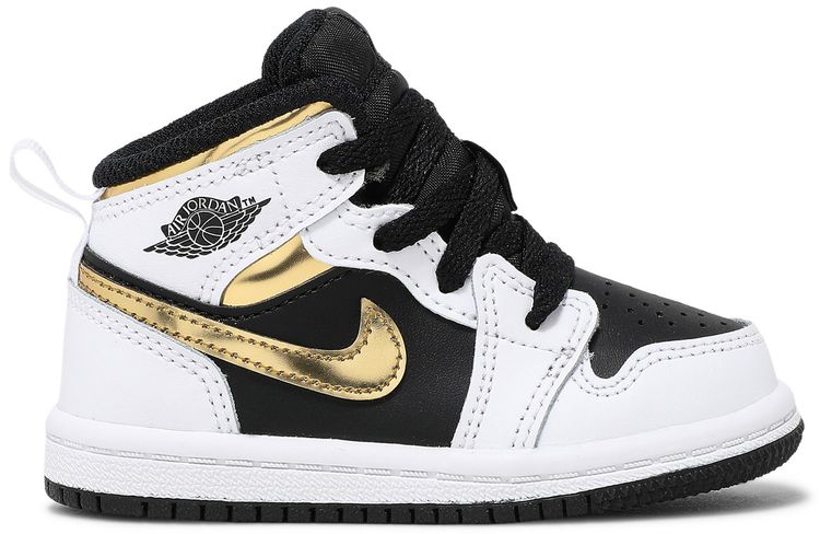Air Jordan 1 Mid TD White Gold