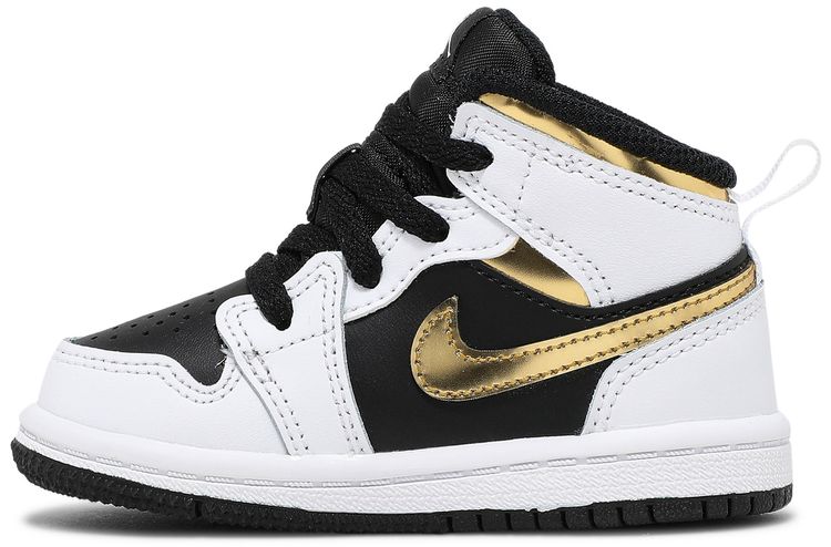 Air Jordan 1 Mid TD White Gold