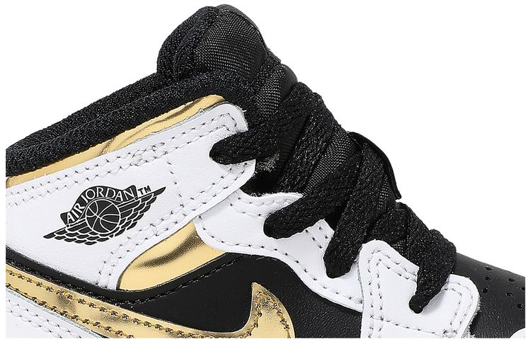 Air Jordan 1 Mid TD White Gold