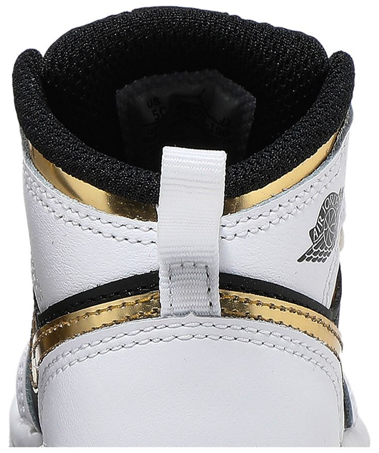 Air Jordan 1 Mid TD White Gold