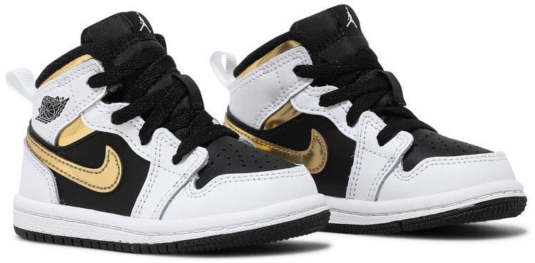 Air Jordan 1 Mid TD White Gold