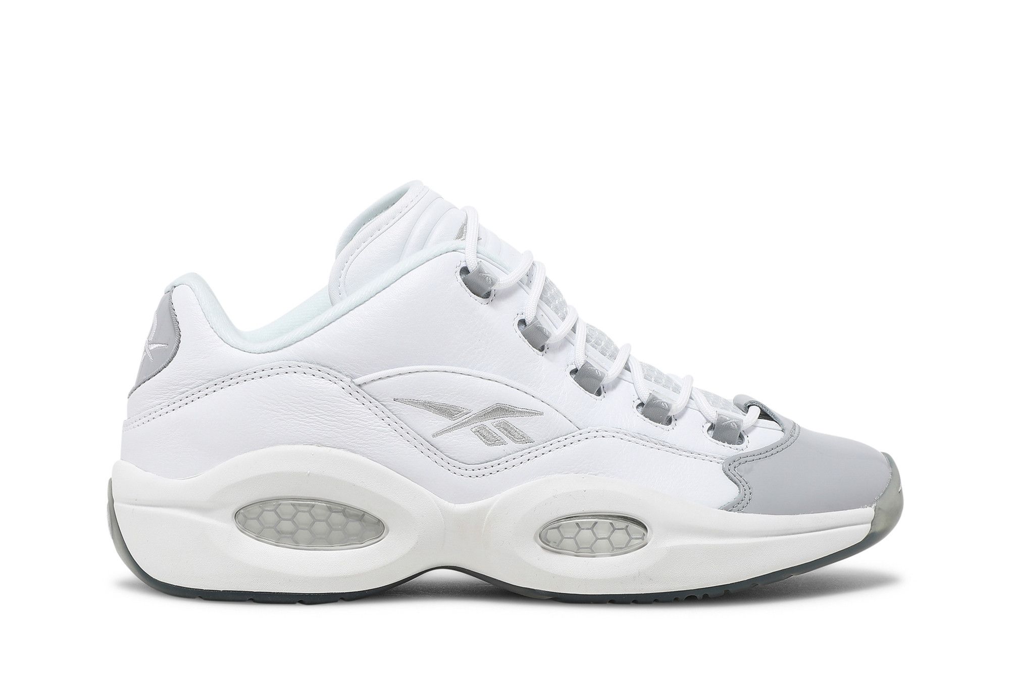 Buy Question Low White Grey GZ0366 GOAT