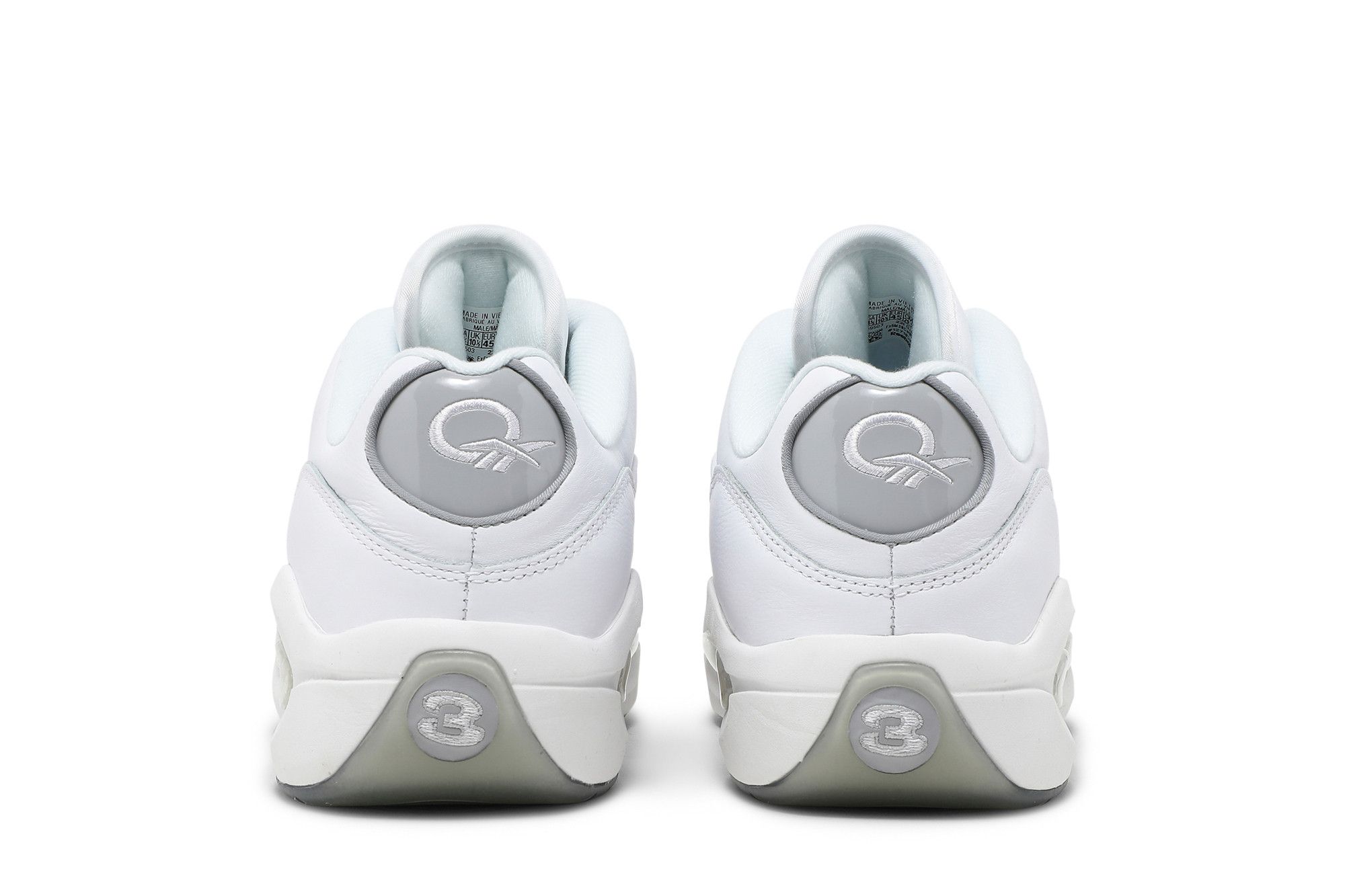 Buy Reebok Question Low 'White Grey' - GZ0366 | GOAT