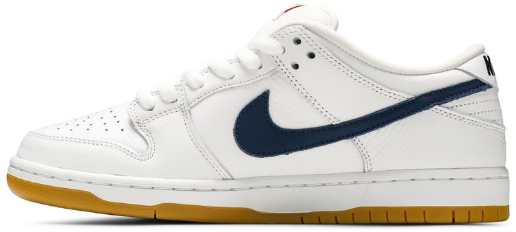 Nike Dunk Low Pro ISO SB Orange Label   White Navy