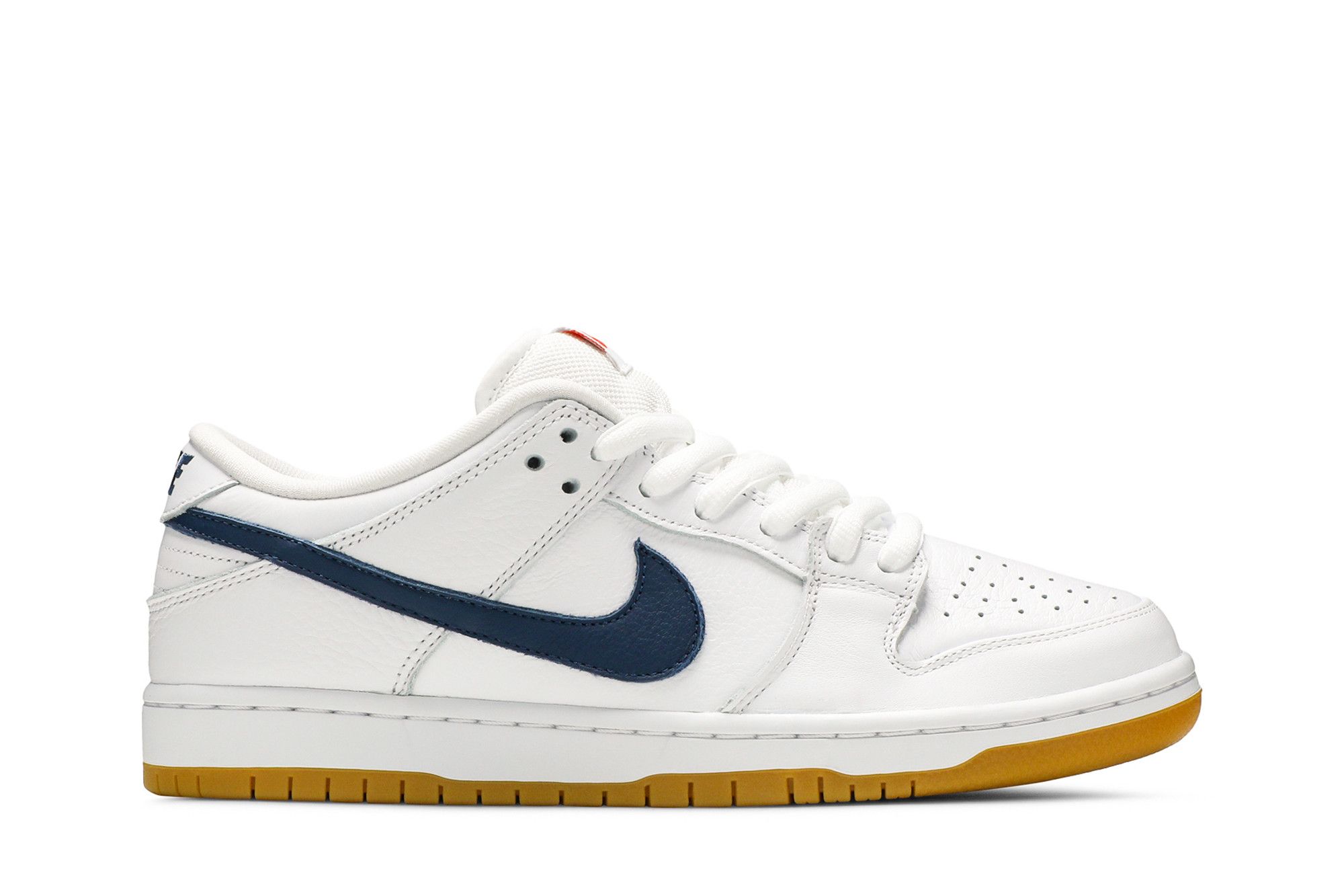 Size 10.0 Dunk Low Pro ISO SB Orange Label White Navy