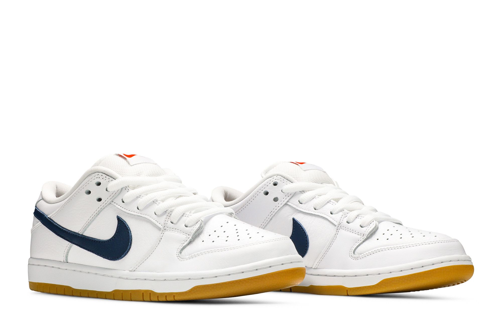 Nike sb dunk low pro orange label white cheap