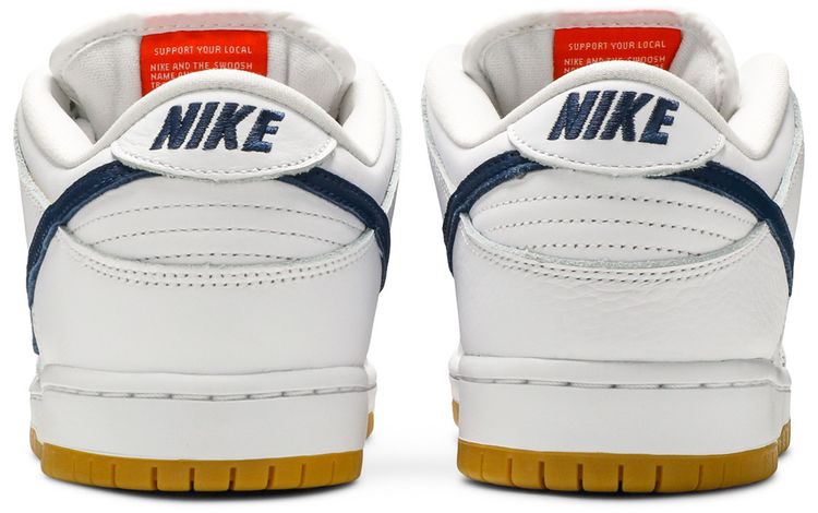 Nike Dunk Low Pro ISO SB Orange Label   White Navy