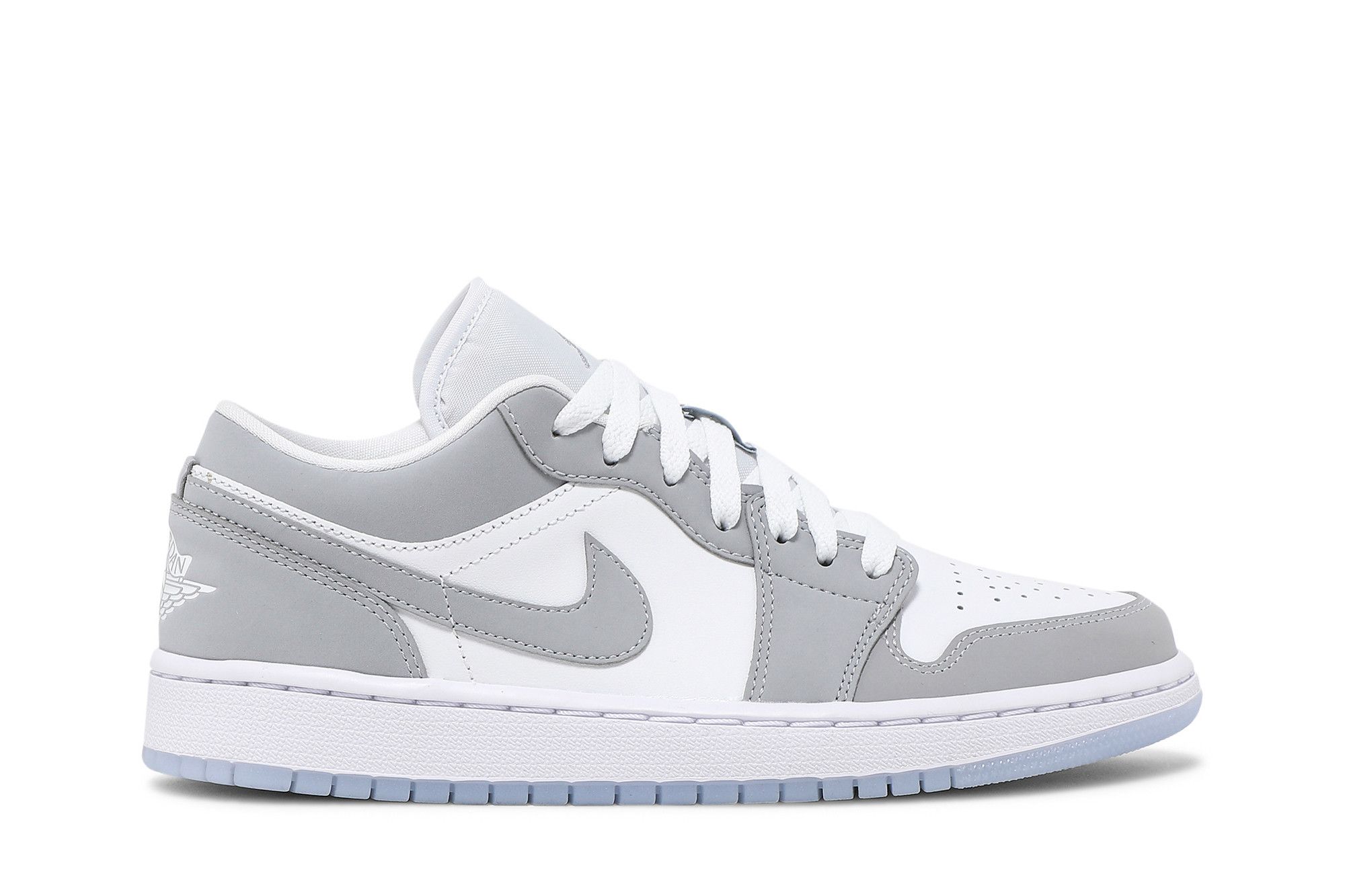 Buy Wmns Air Jordan 1 Low White Wolf Grey DC0774 105 GOAT CA
