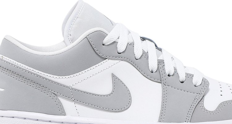 Wmns Air Jordan 1 Low White Wolf Grey