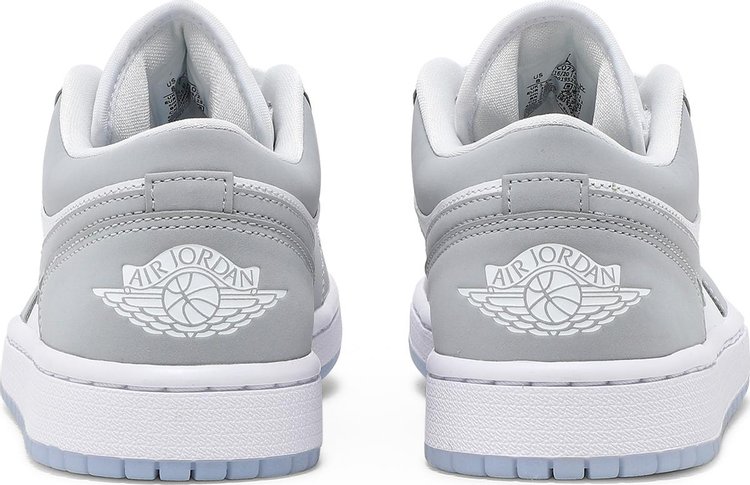 Wmns Air Jordan 1 Low White Wolf Grey