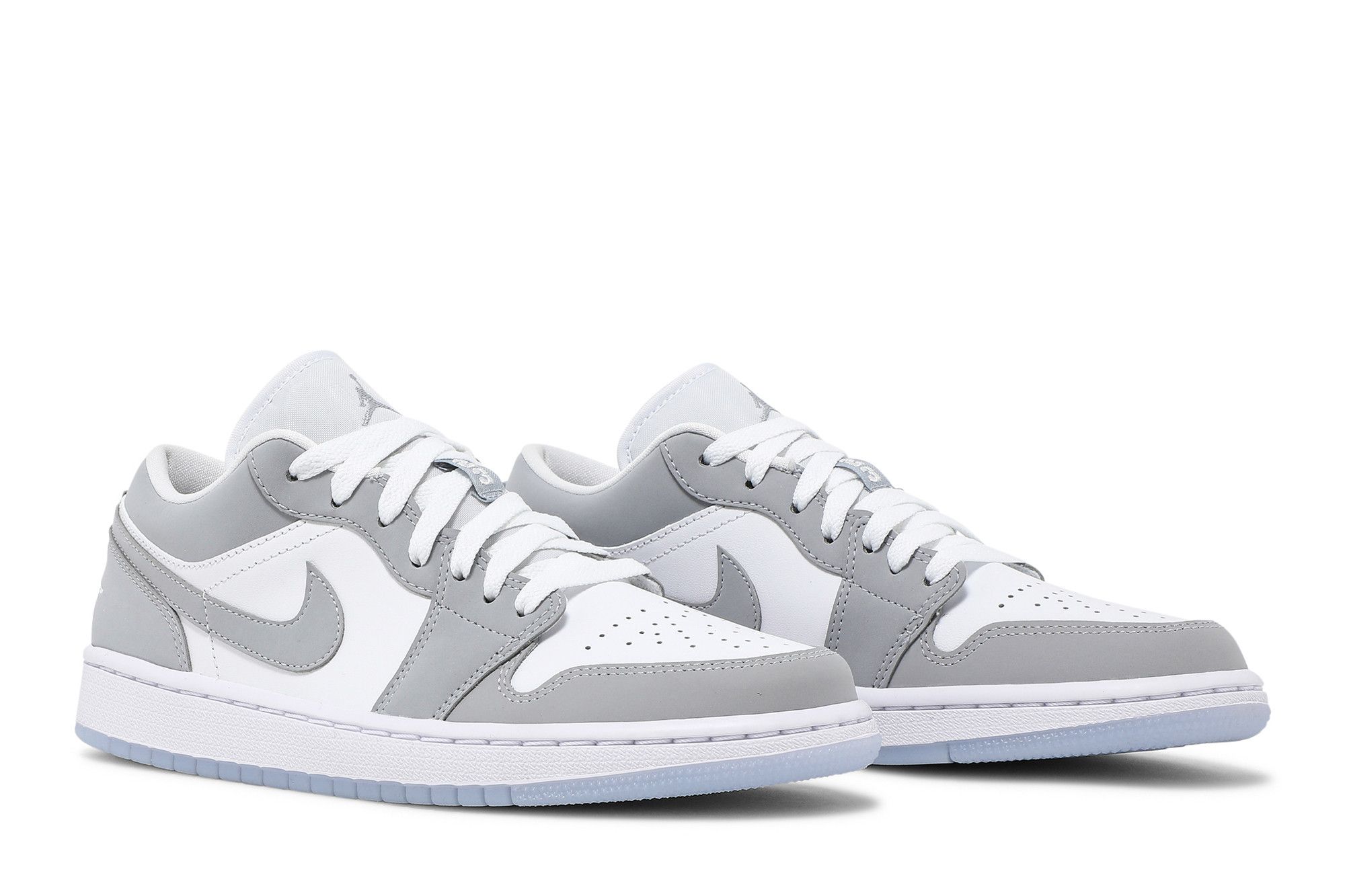 Buy Wmns Air Jordan 1 Low White Wolf Grey DC0774 105 GOAT
