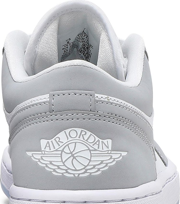 Wmns Air Jordan 1 Low White Wolf Grey