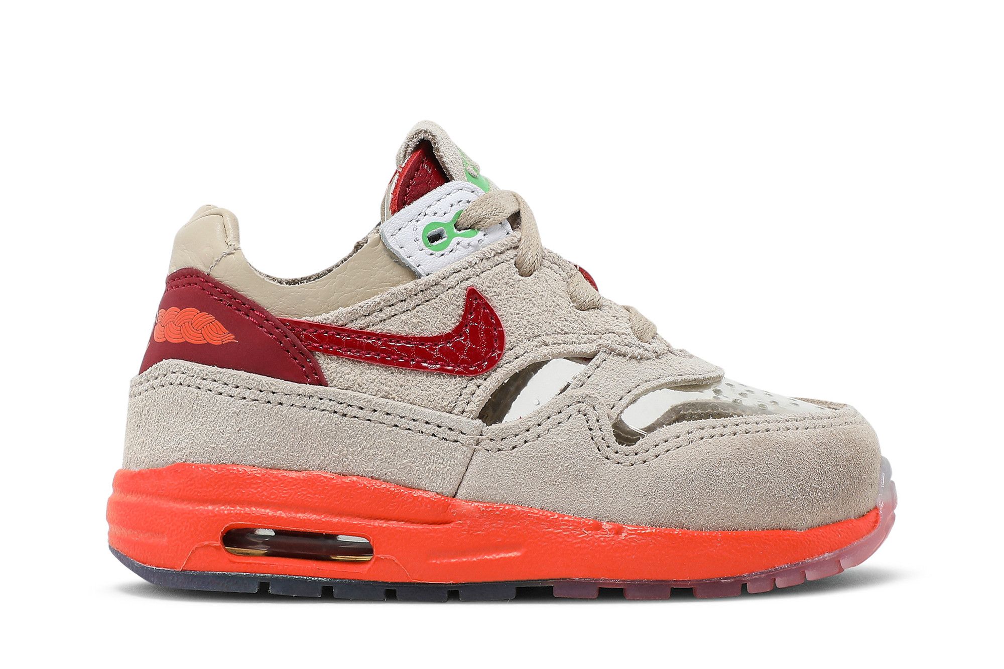 air max 90 platinum crimson