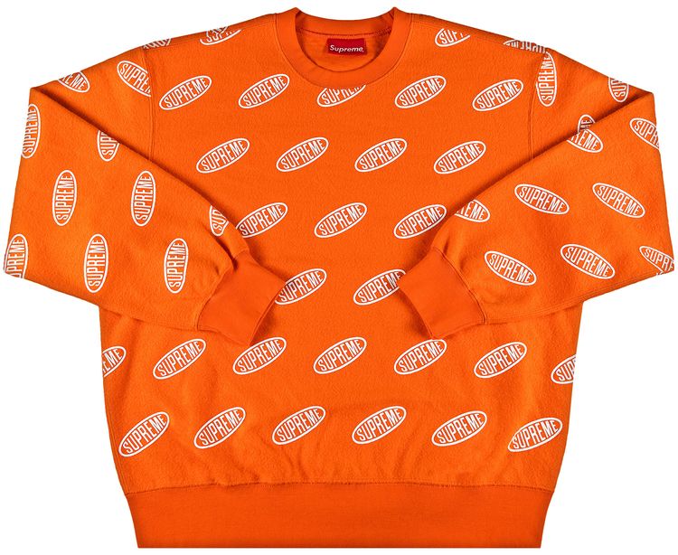 Supreme Liner Crewneck Orange