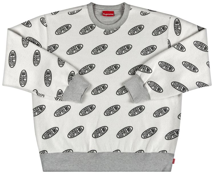Supreme Liner Crewneck Heather Grey